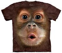 Big Face Baby Orangutan available now at Novelty EveryWear!